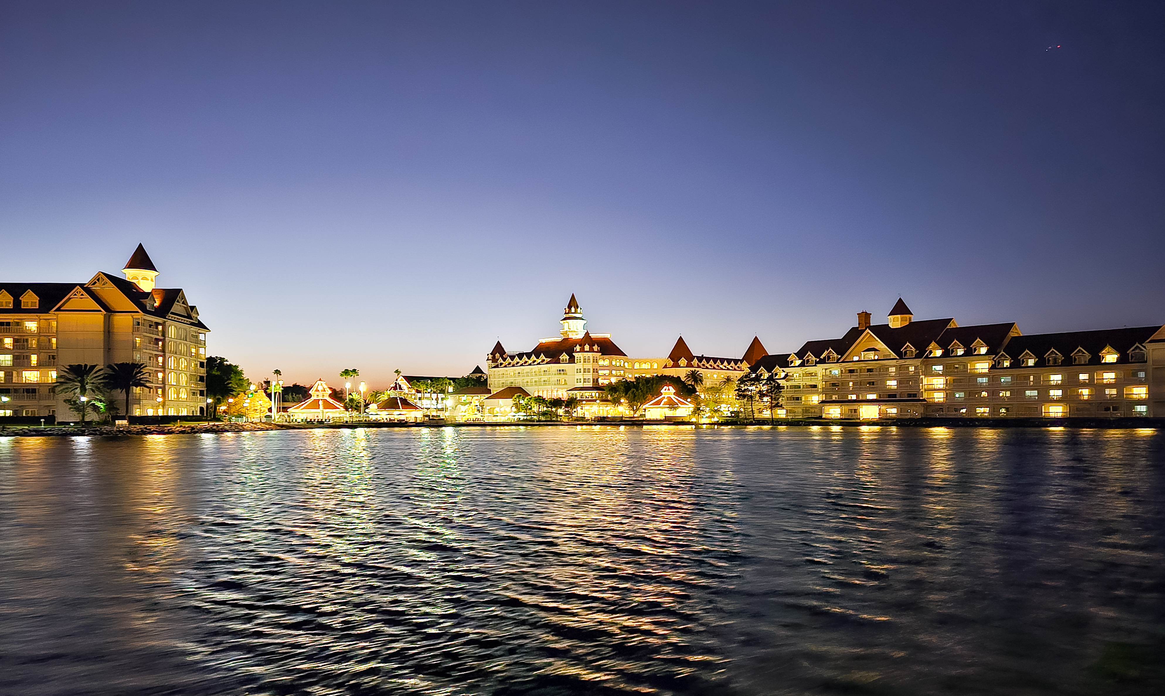 Ferrytale Fireworks Dessert Cruise - View of Grand Floridian