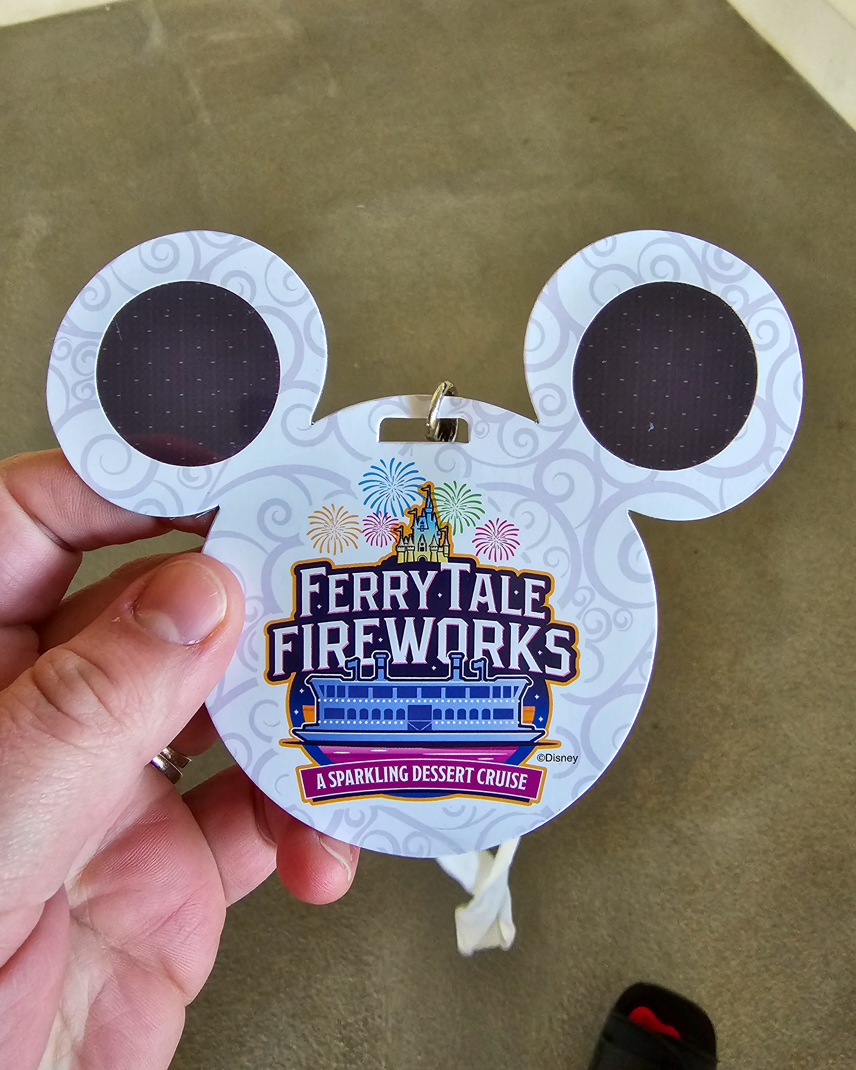 Ferrytale Fireworks Dessert Cruise - Mickey View Finder