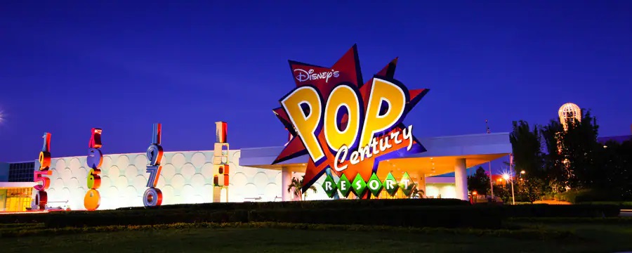 Disney's Pop Century Resort Classic Hall - Credit Disney