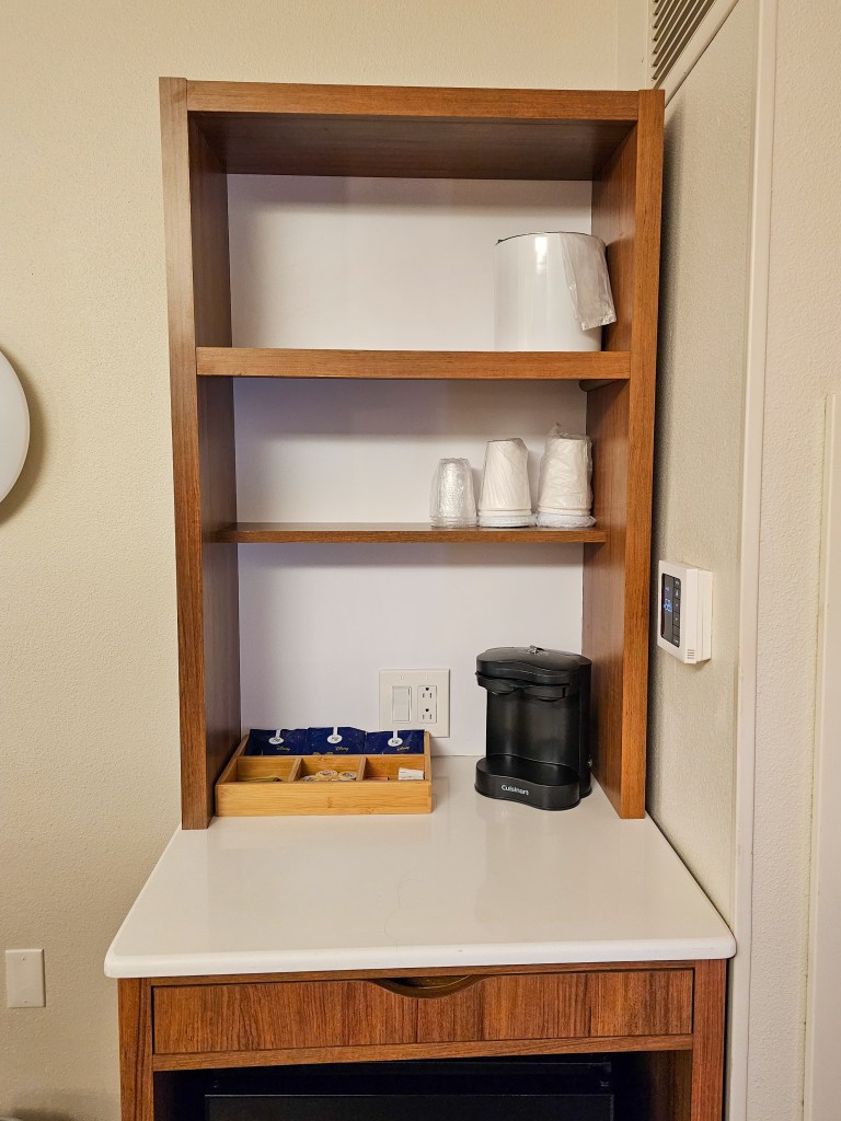 Disney's Pop Century In-Room Coffee Station - Credit Angela Sorensen