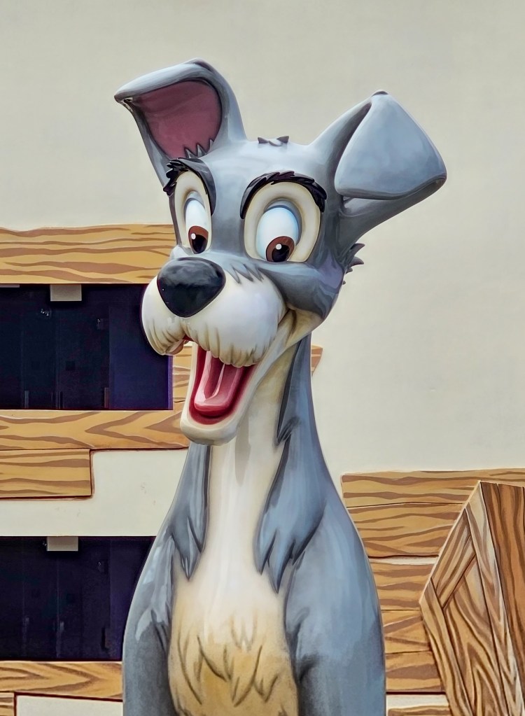 Disney's Pop Century Tramp Statue - Credit Angela Sorensen
